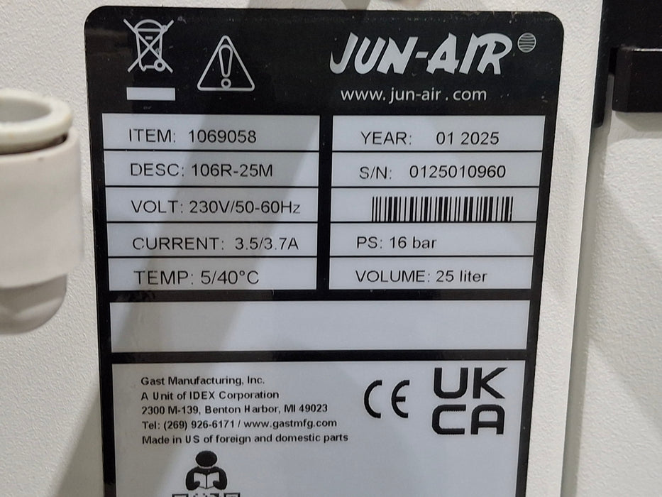 Jun-Air GAST 106R Air Compressor