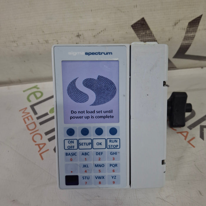 Baxter Sigma Spectrum 8.00.04 w/o Battery Infusion Pump