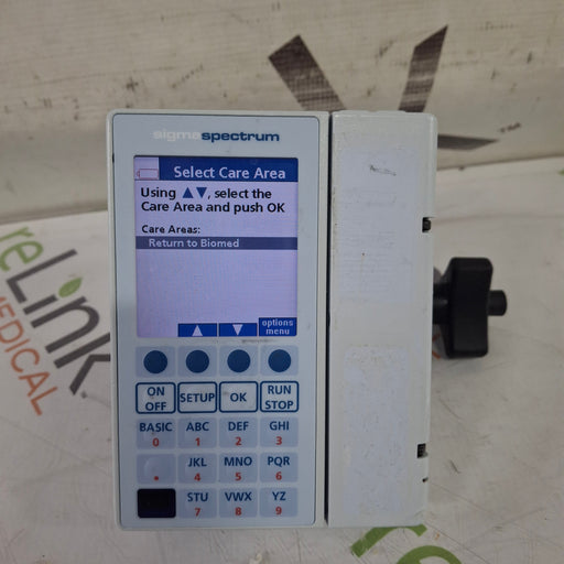 Baxter Baxter Sigma Spectrum 8.01.00 w/o Battery Infusion Pump Infusion Pump reLink Medical