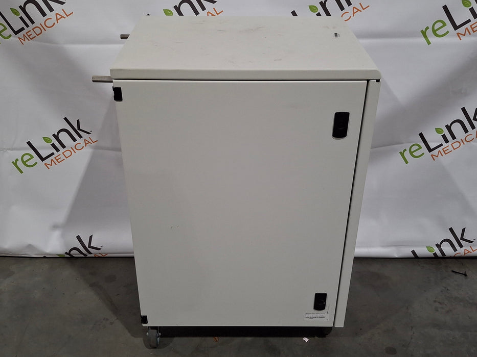Jun-Air Jun-Air OF302-25M Oil Less Rocking Piston Air Compressor Cabinet Unit Research Lab reLink Medical