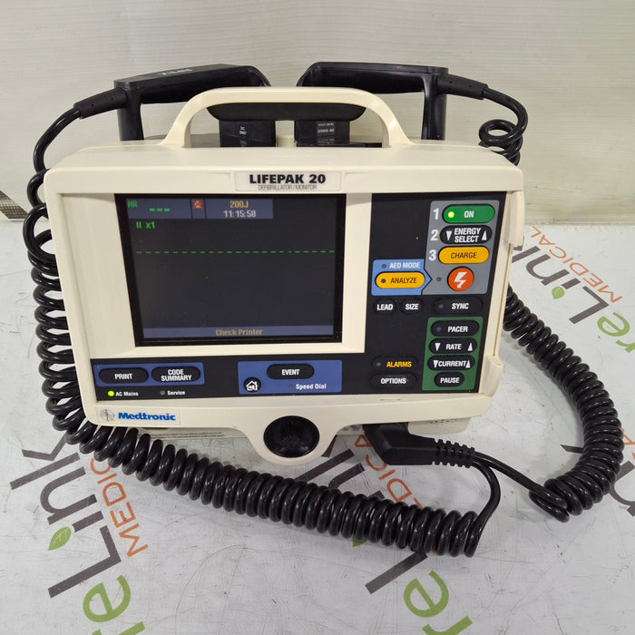 Physio-Control Physio-Control LifePak 20 Defibrillator Defibrillators reLink Medical