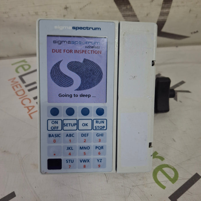 Baxter Sigma Spectrum 8.00.03 w/o Battery Infusion Pump