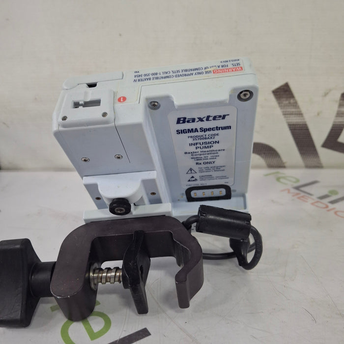 Baxter Sigma Spectrum 8.00.03 w/o Battery Infusion Pump