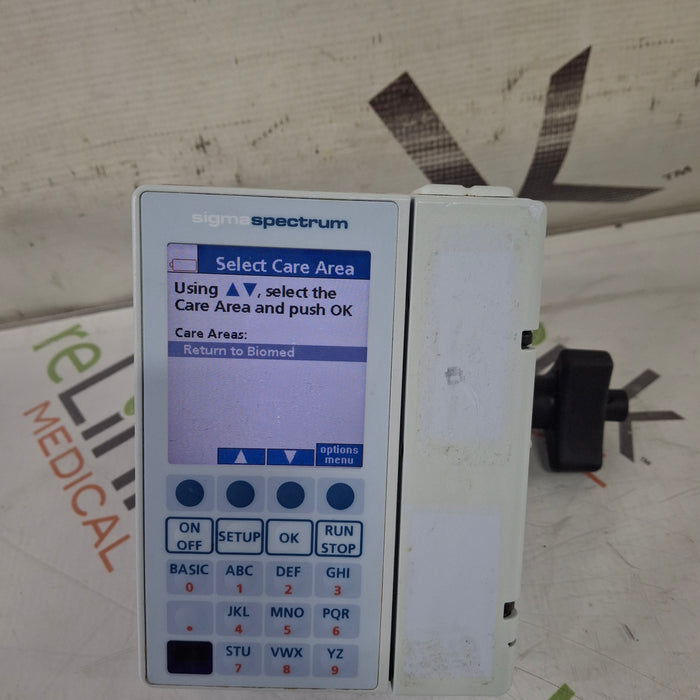Baxter Sigma Spectrum 8.00.03 w/o Battery Infusion Pump