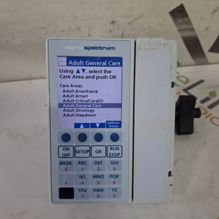 Baxter Sigma Spectrum 8.00.03 w/o Battery Infusion Pump