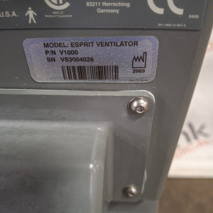 Respironics Esprit Ventilator