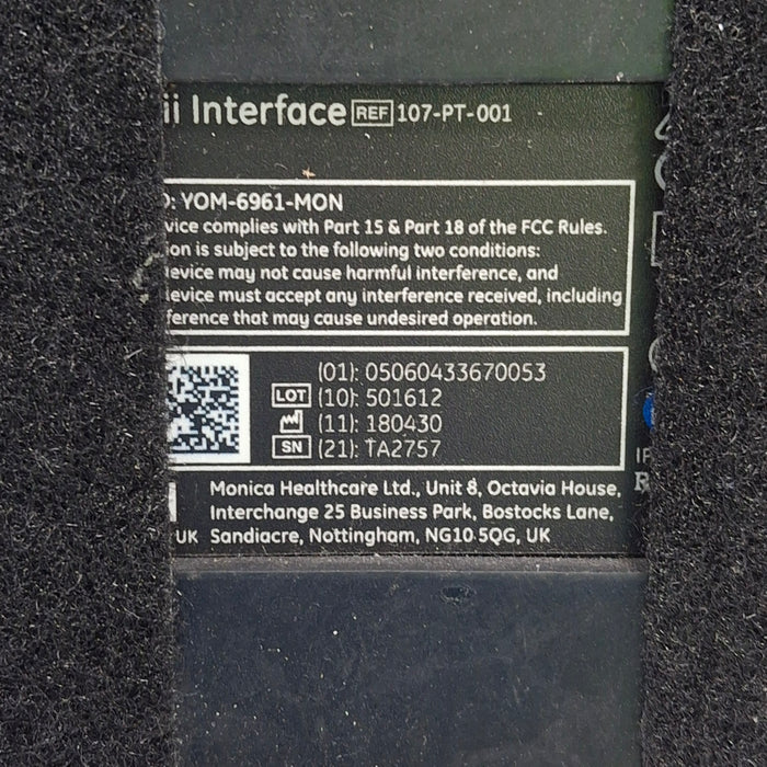 Monica Healthcare Limited Monica Healthcare Limited 107-PT-001 Fetal Monitor Patient Monitors reLink Medical