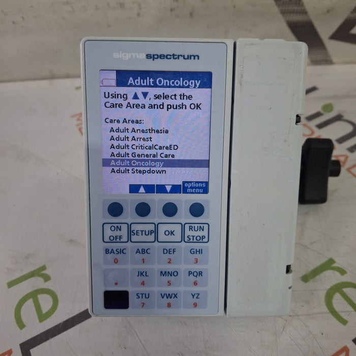 Baxter Sigma Spectrum 8.00.03 w/o Battery Infusion Pump