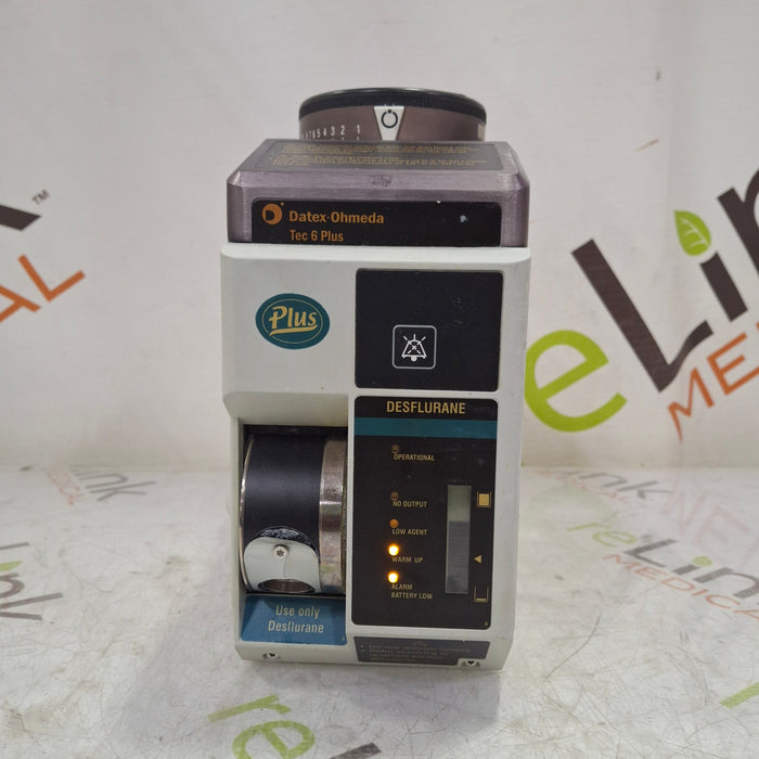 Datex-Ohmeda Tec 6 Plus Desflurane Vaporizer