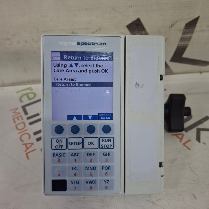 Baxter Sigma Spectrum 8.00.03 w/o Battery Infusion Pump