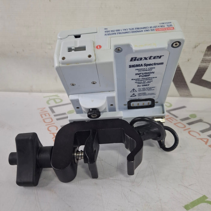 Baxter Sigma Spectrum 8.00.03 w/o Battery Infusion Pump