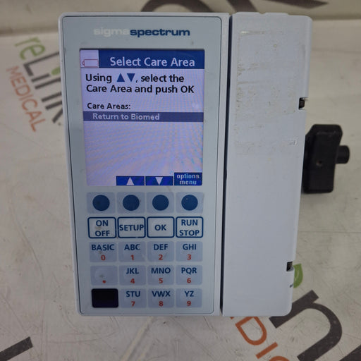 Baxter Baxter Sigma Spectrum 8.01.00 w/o Battery Infusion Pump Infusion Pump reLink Medical