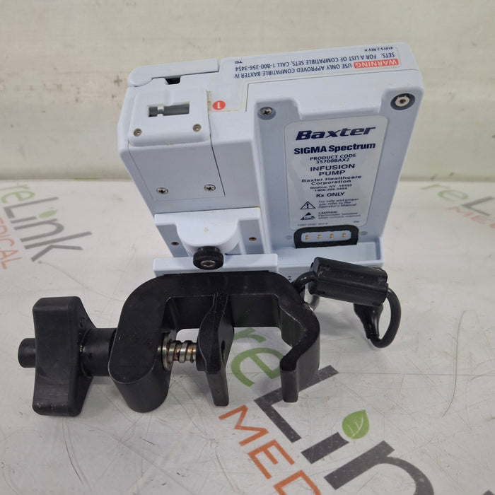 Baxter Sigma Spectrum 8.00.03 w/o Battery Infusion Pump