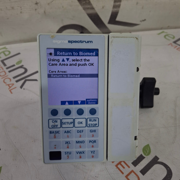 Baxter Sigma Spectrum 8.00.03 w/o Battery Infusion Pump