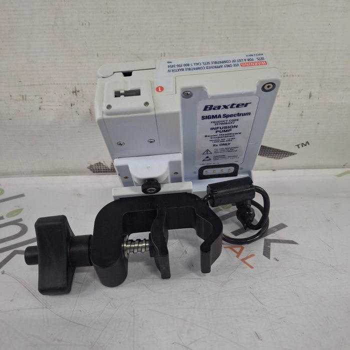 Baxter Sigma Spectrum 8.00.03 w/o Battery Infusion Pump
