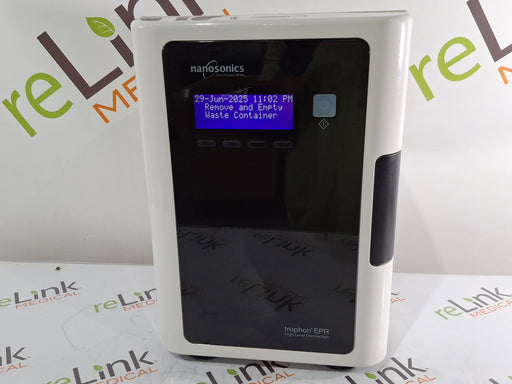 NanoSonics NanoSonics Trophon EPR High Level Disinfection Ultrasound reLink Medical