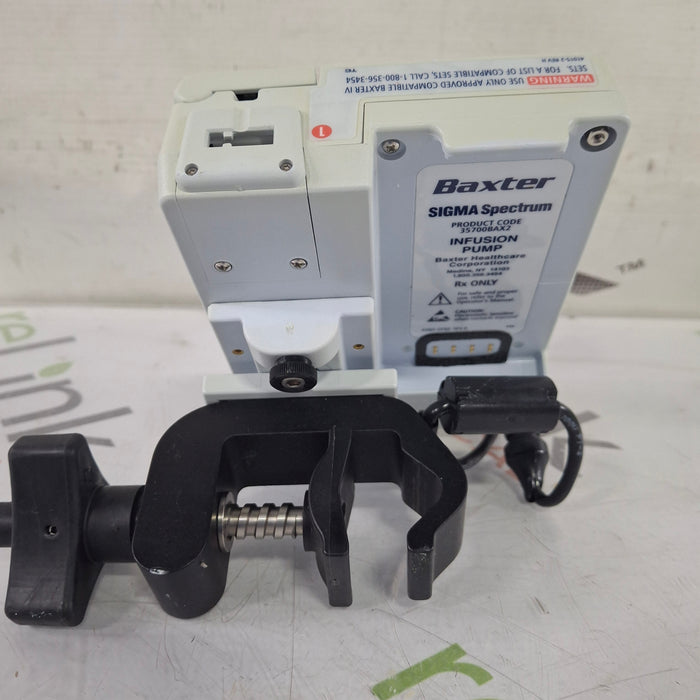 Baxter Sigma Spectrum 8.00.03 w/o Battery Infusion Pump