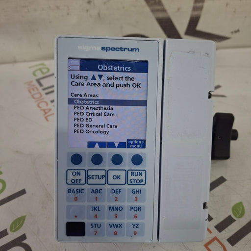 Baxter Baxter Sigma Spectrum 8.01.00 w/o Battery Infusion Pump Infusion Pump reLink Medical