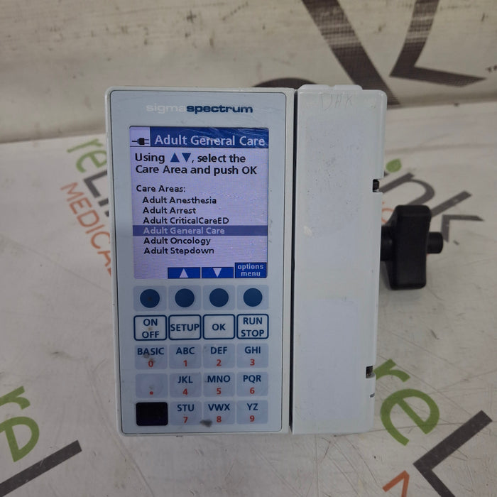 Baxter Sigma Spectrum 8.00.04 w/o Battery Infusion Pump