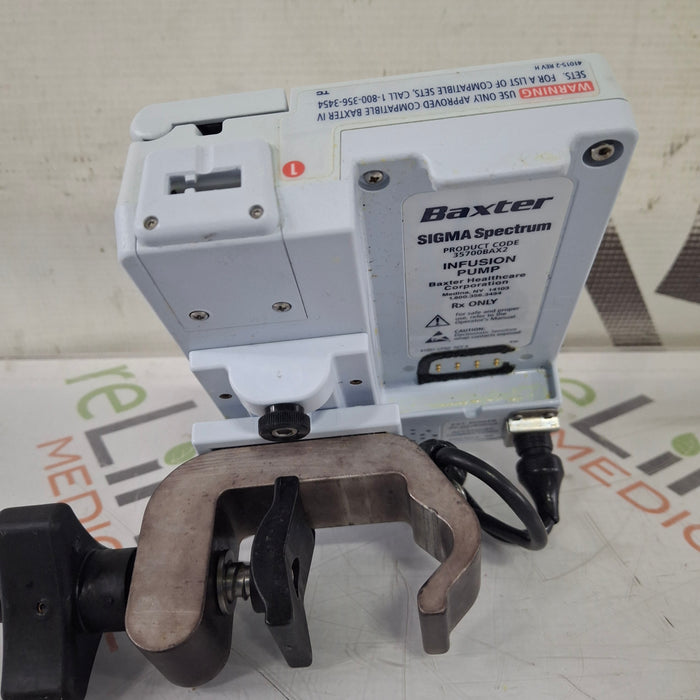 Baxter Sigma Spectrum 8.00.04 w/o Battery Infusion Pump