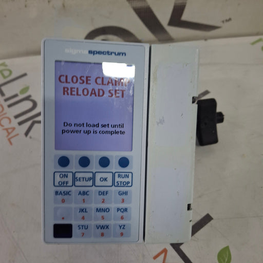 Baxter Baxter Sigma Spectrum 8.01.00 w/o Battery Infusion Pump Infusion Pump reLink Medical