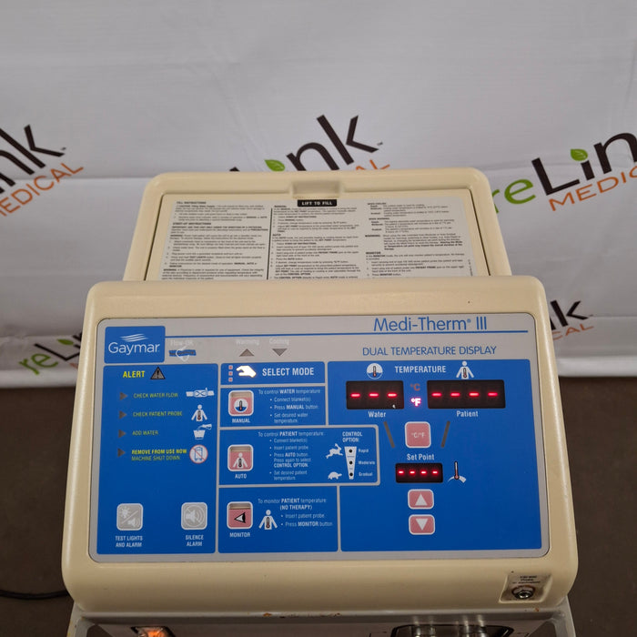 Gaymar Gaymar Medi-Therm III MTA7900 Hyper/Hypothermia Machine Temperature Control Units reLink Medical