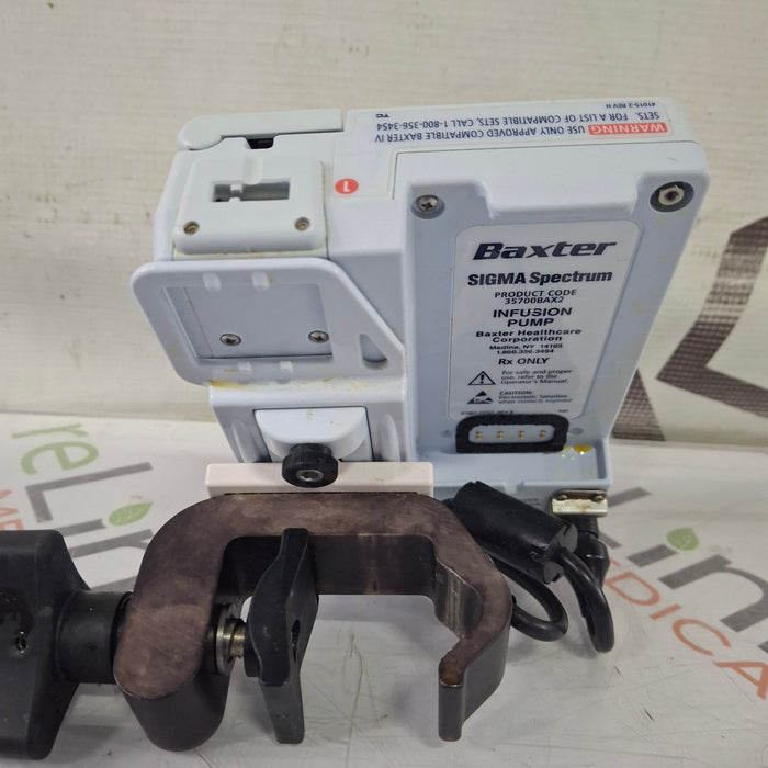 Baxter Sigma Spectrum 8.00.04 w/o Battery Infusion Pump