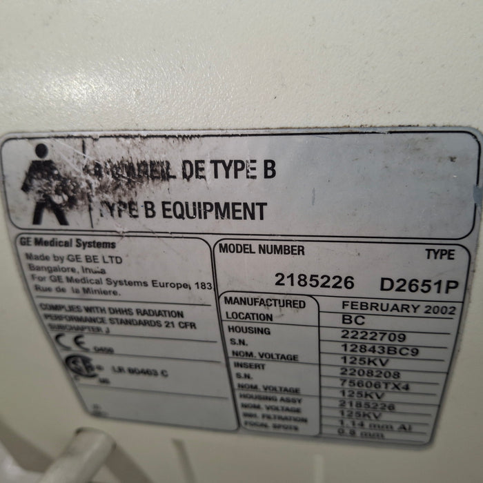 GE Healthcare GE Healthcare AMX 4 Plus Portable X-Ray Unit X-Ray Equipment reLink Medical