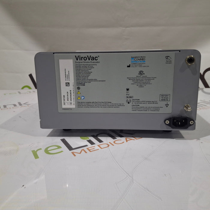 Buffalo Filter Buffalo Filter ViroVac Smoke Evacuation System Surgical Equipment reLink Medical