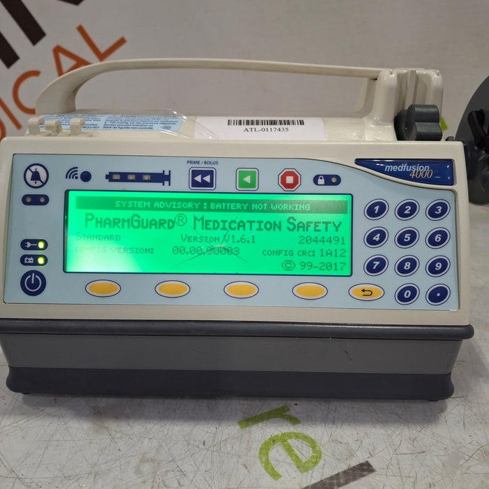 Smiths Medical Medfusion 4000 Syringe Infusion Pump