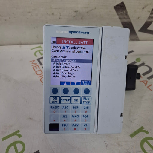 Baxter Baxter Sigma Spectrum 8.01.00 w/o Battery Infusion Pump Infusion Pump reLink Medical