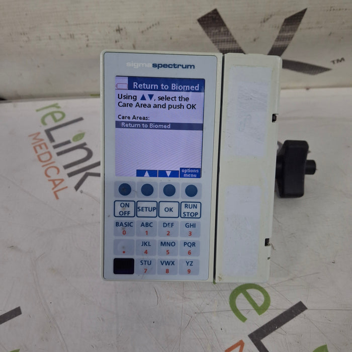 Baxter Sigma Spectrum 8.00.03 w/o Battery Infusion Pump