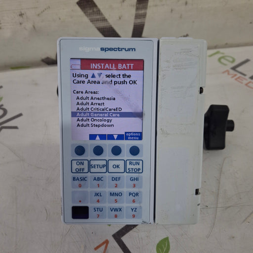 Baxter Baxter Sigma Spectrum 8.01.00 w/o Battery Infusion Pump Infusion Pump reLink Medical