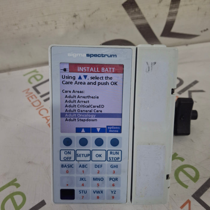 Baxter Sigma Spectrum 8.00.03 w/o Battery Infusion Pump