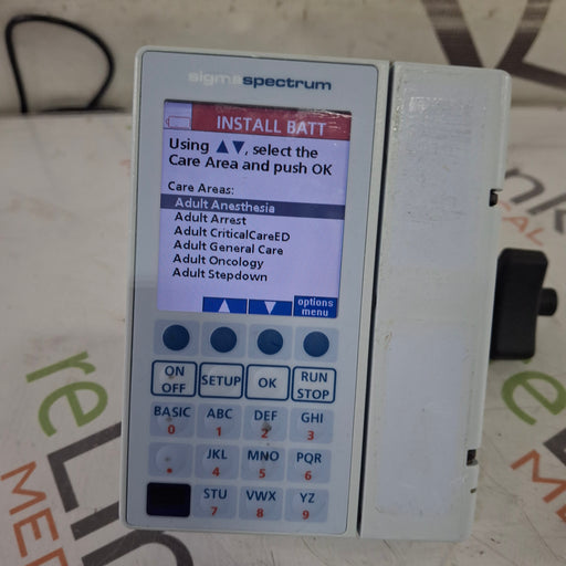 Baxter Baxter Sigma Spectrum 8.01.00 w/o Battery Infusion Pump Infusion Pump reLink Medical