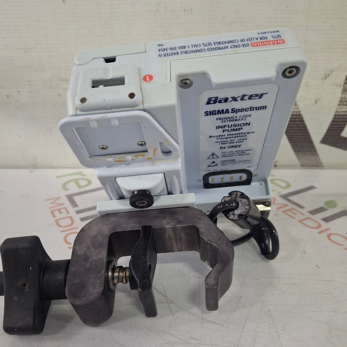 Baxter Sigma Spectrum 8.00.03 w/o Battery Infusion Pump