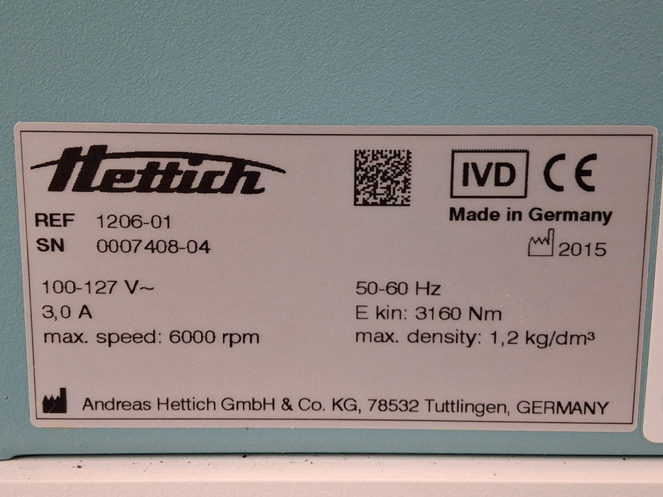 Hettich Instruments Hettich Instruments Zentrifugen Rotofix 32A  1206-01 Centrifuge Centrifuges reLink Medical