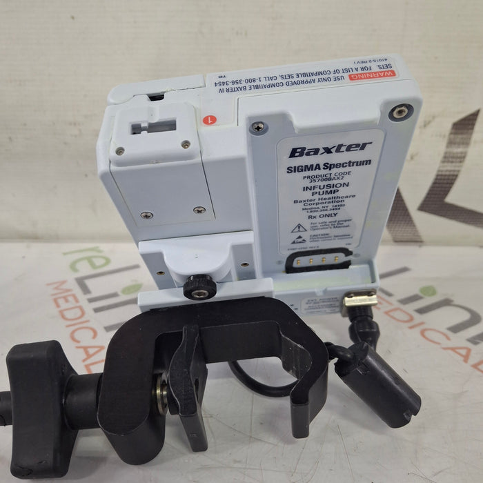 Baxter Sigma Spectrum 8.00.04 w/o Battery Infusion Pump