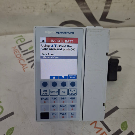 Baxter Baxter Sigma Spectrum 8.01.00 w/o Battery Infusion Pump Infusion Pump reLink Medical