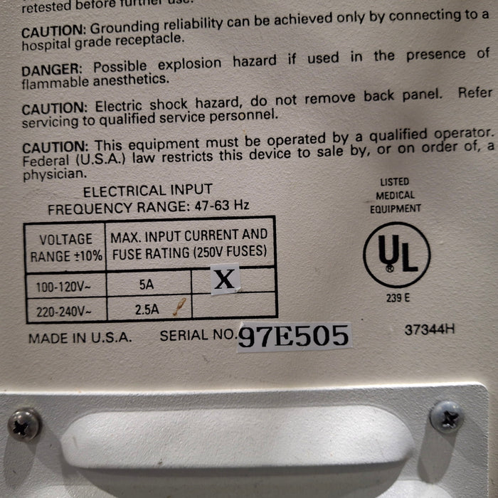 Haemonetics Cell Saver 5 Salvage Shed Blood Unit