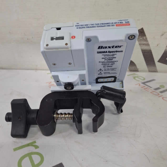 Baxter Sigma Spectrum 8.00.04 w/o Battery Infusion Pump