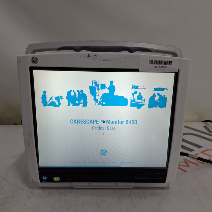 GE Healthcare GE Healthcare Carescape B450 Critical Care Patient Monitor Patient Monitors reLink Medical