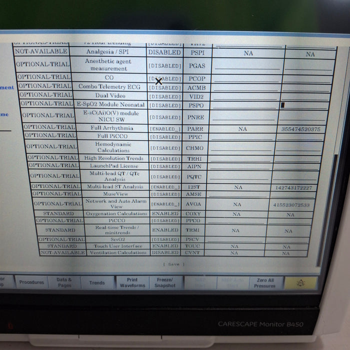 GE Healthcare GE Healthcare Carescape B450 Critical Care Patient Monitor Patient Monitors reLink Medical