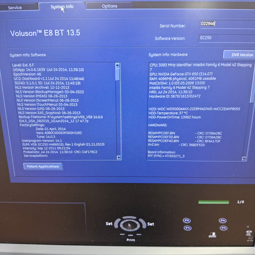 GE Healthcare GE Healthcare Voluson E8 Ultrasound Ultrasound reLink Medical