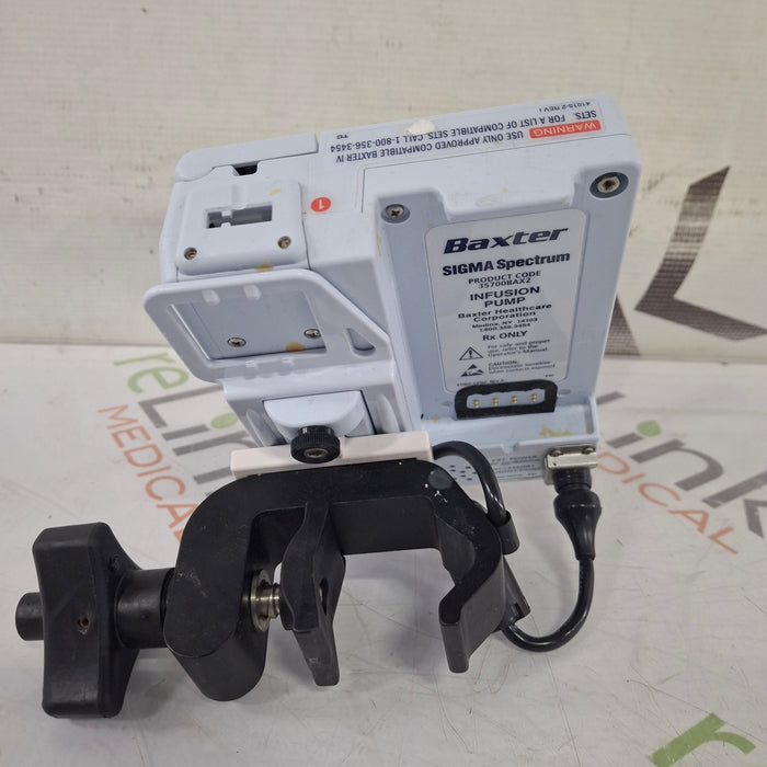 Baxter Baxter Sigma Spectrum 8.01.00 w/o Battery Infusion Pump Infusion Pump reLink Medical