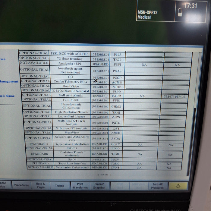 GE Healthcare GE Healthcare Carescape B450 Critical Care Patient Monitor Patient Monitors reLink Medical