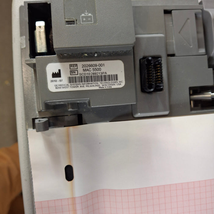 GE Healthcare GE Healthcare MAC 5500 ECG without CAM Module Cardiology reLink Medical