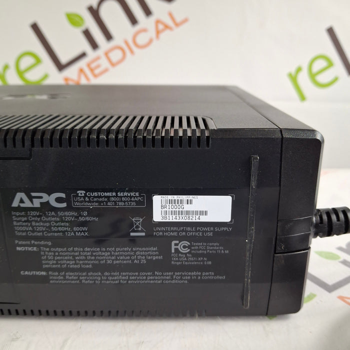 APC APC Back-Ups Pro 1000 Power-Saving Battery Backup Computers Tablets & Networking reLink Medical