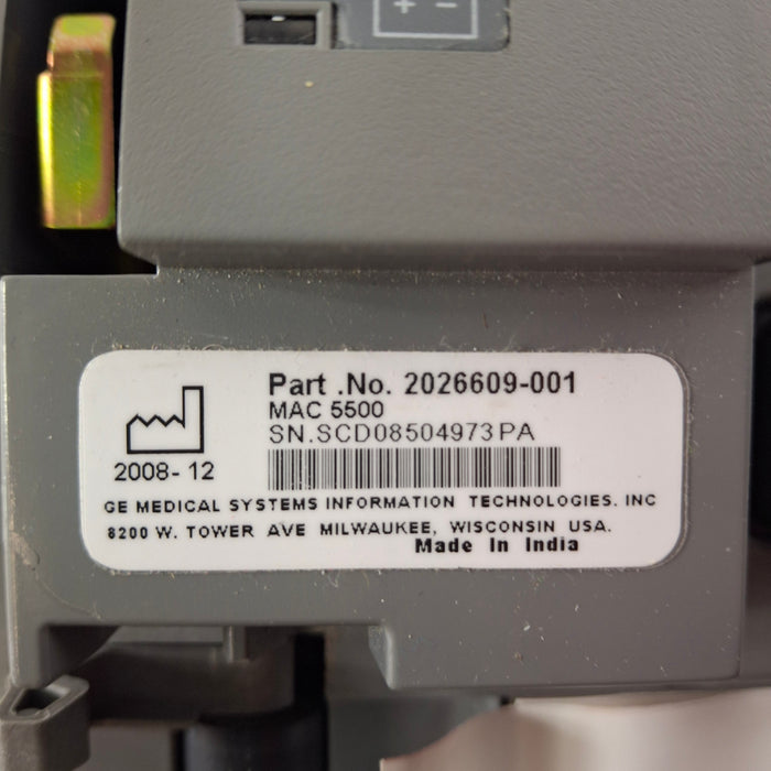 GE Healthcare MAC 5500 ECG without CAM Module
