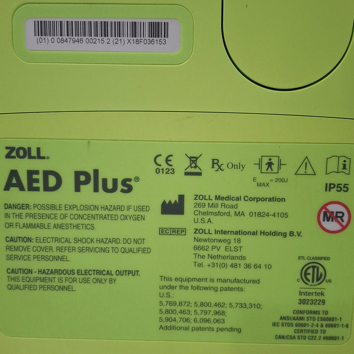 Zoll Zoll AED Plus Defibrillators reLink Medical